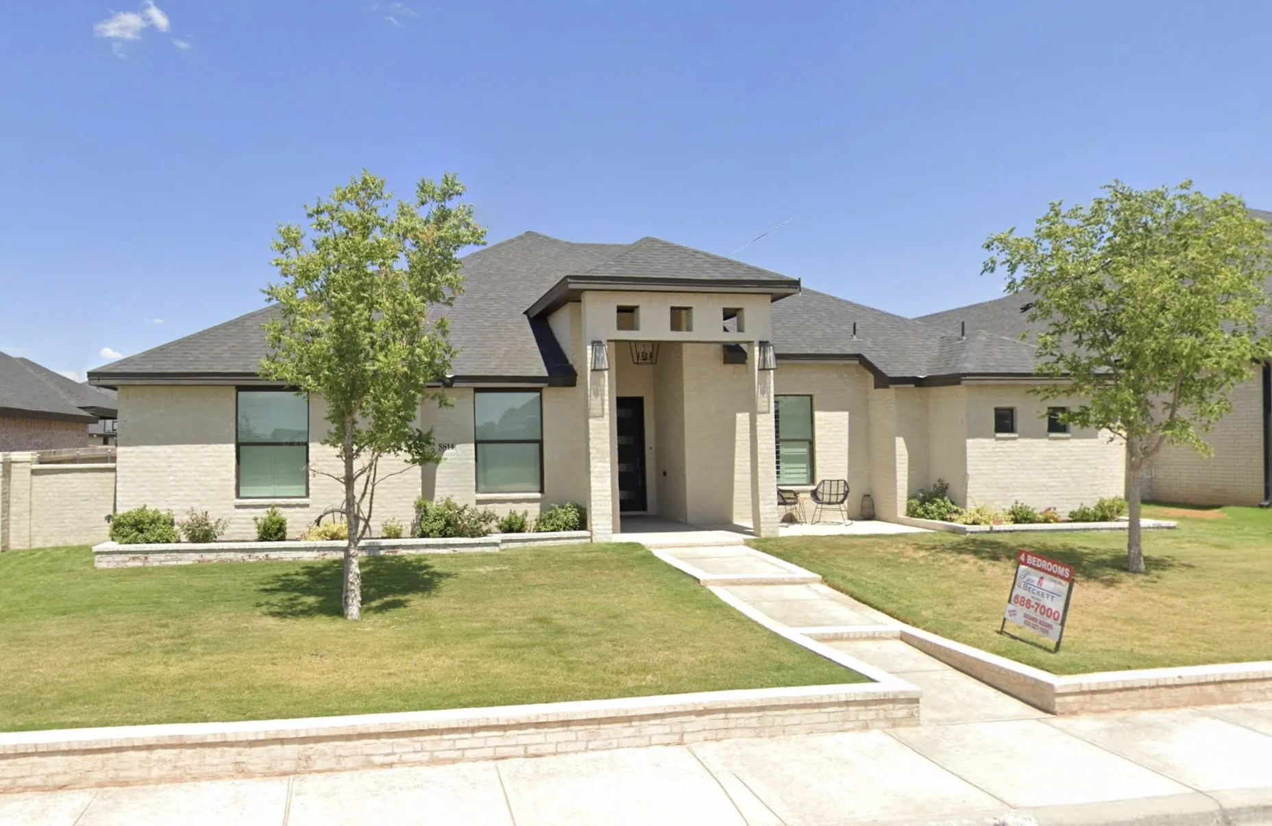 Diamond Homes custom home project in Midland, Texas