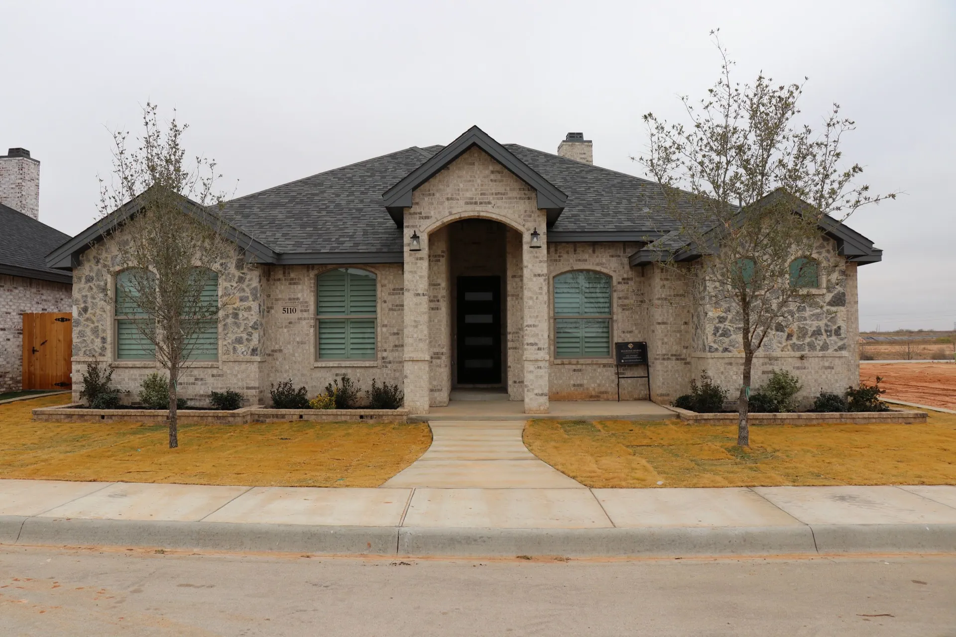 Diamond Homes custom home project in Midland, Texas