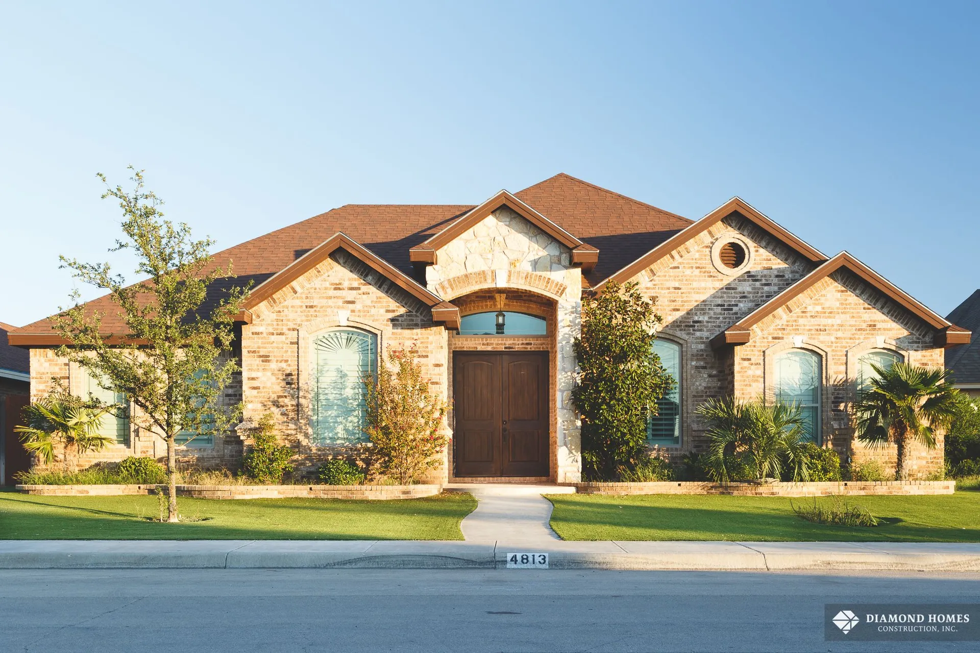 Diamond Homes custom home project in Midland, Texas
