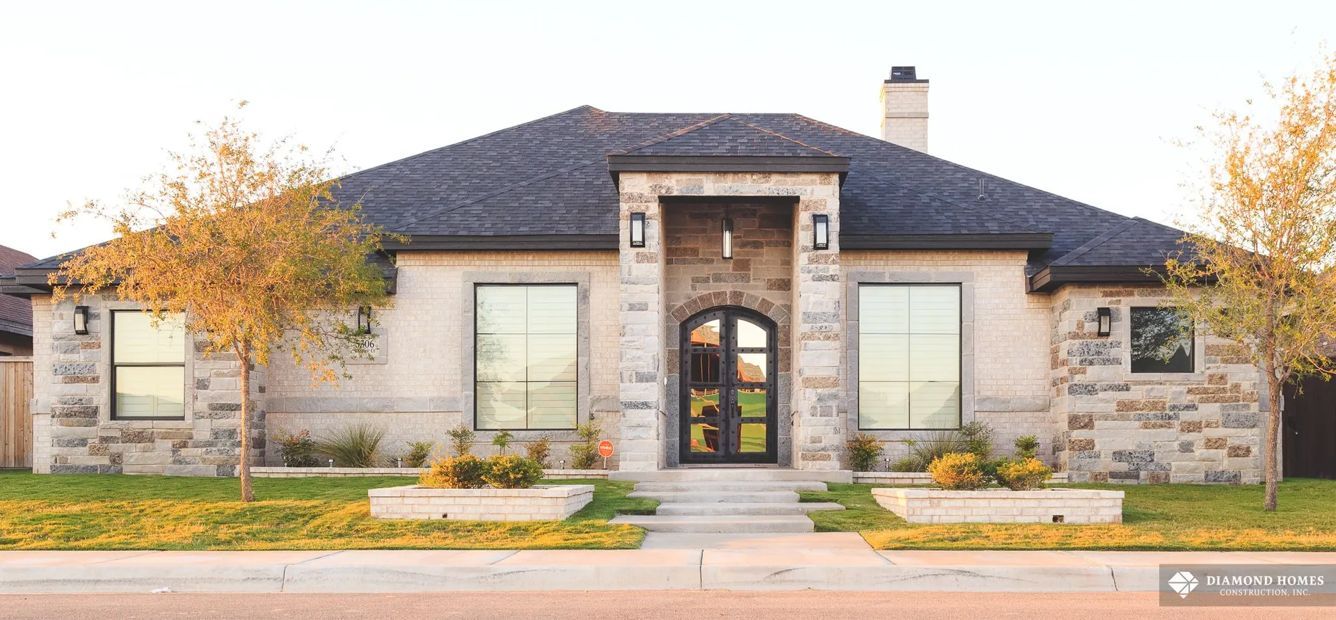 Diamond Homes custom home project in Midland, Texas