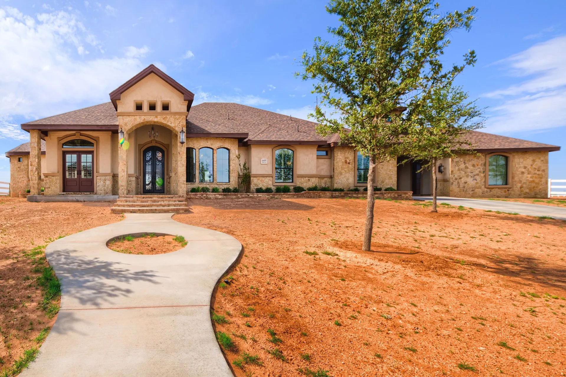 Diamond Homes custom home project in Midland, Texas